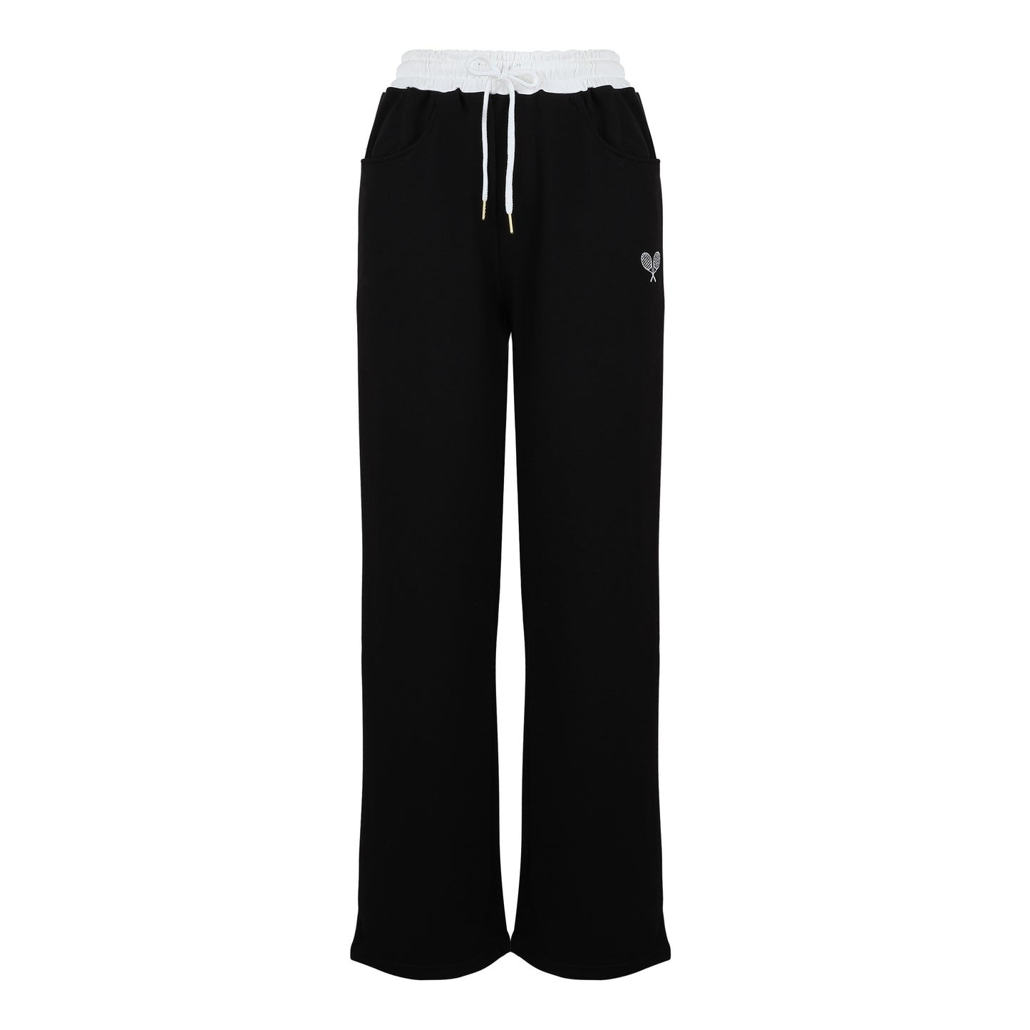 The Hallie Contrast Wide Leg Sweatpant