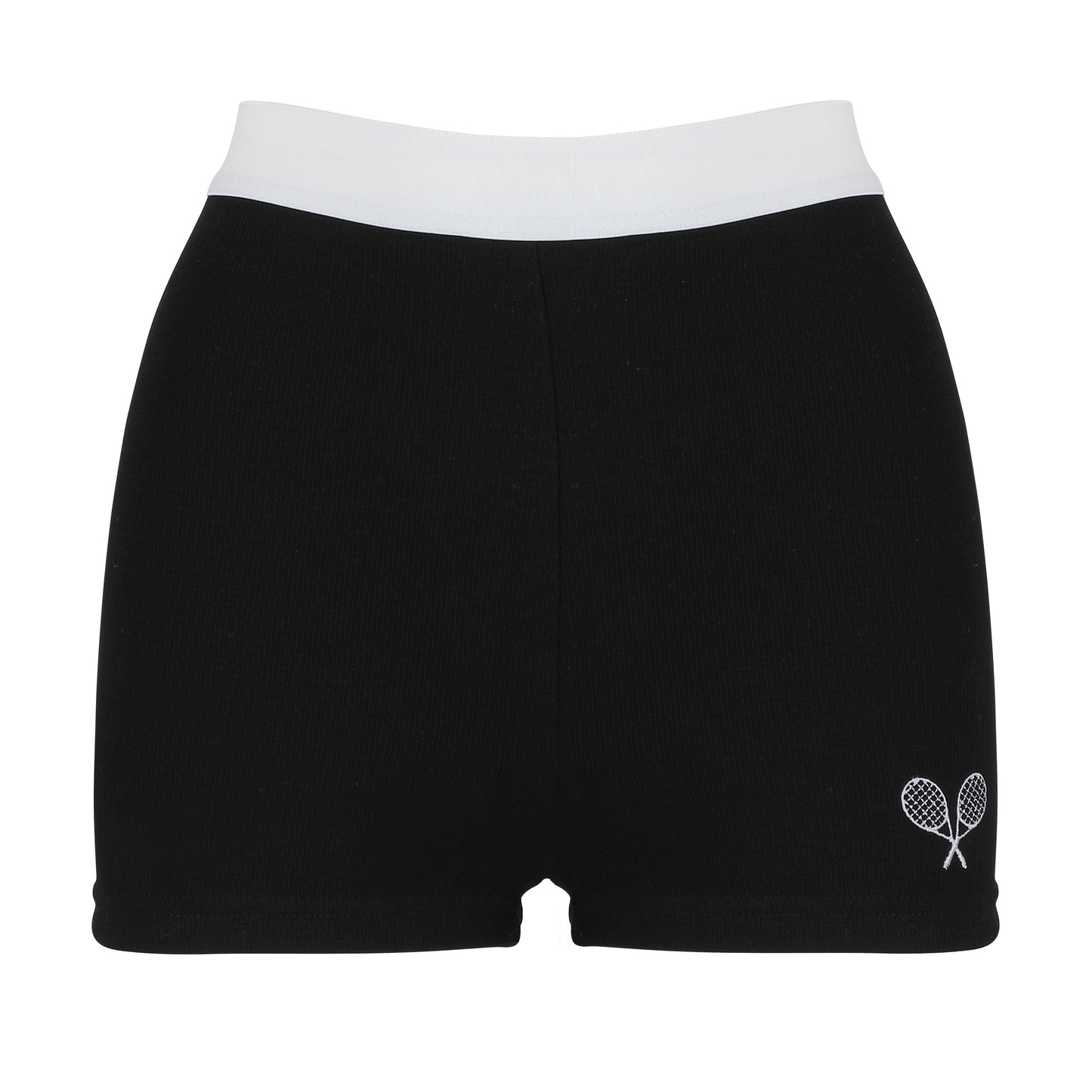 The Blake Contrast High Waisted Bike Short