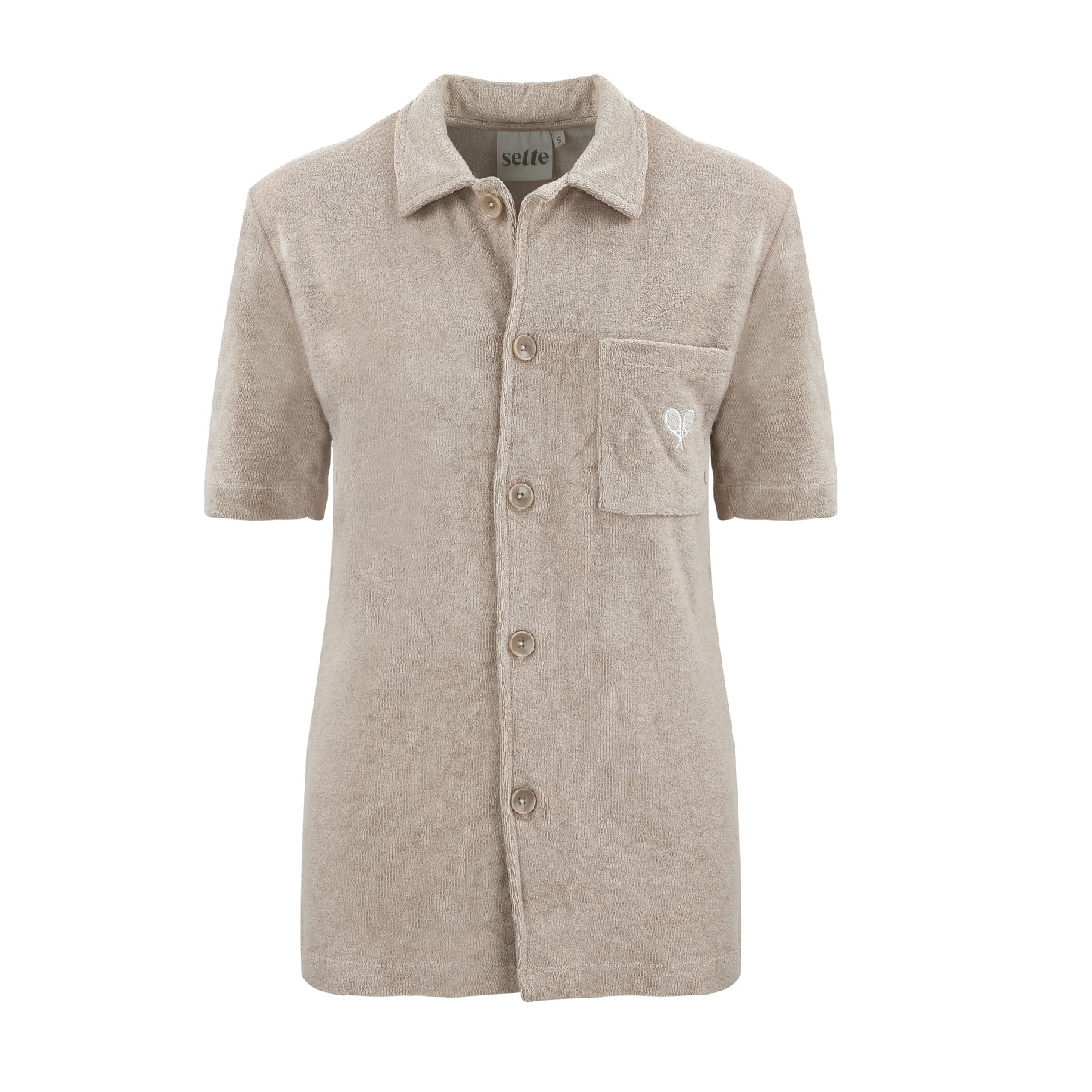 Towel Boy Cabana Shirt - Sand